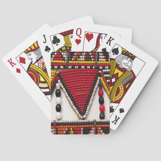 Maasai-Stammbaum Spielkarten (Rückseite)