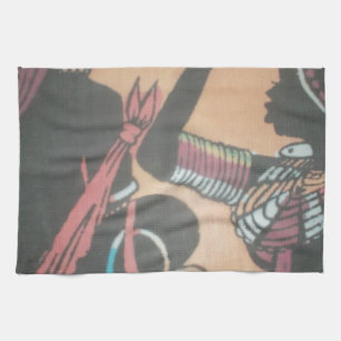 Maasai Tradition und Kultur Muster Art Design Handtuch