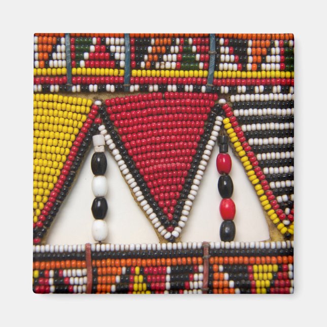 Maasai Tribal Beadwork Magnet (Vorne)