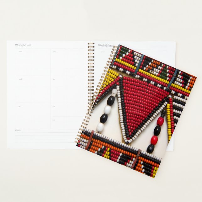 Maasai Tribal Beadwork Planer (Anzeige)