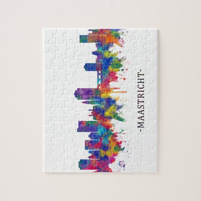 Maastricht Niederlande Skyline (Vertikal)