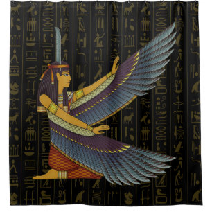 Ma'at Goddess Duschvorhang