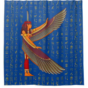 Ma'at Goddess Duschvorhang