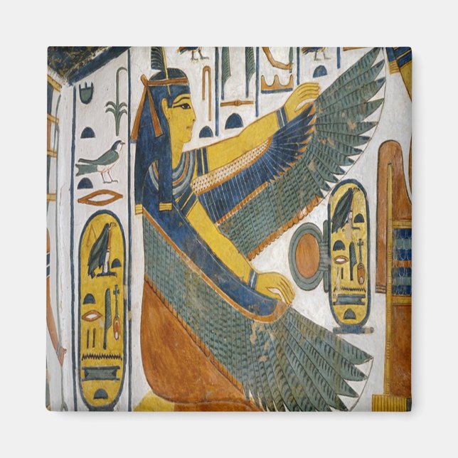 Maat Goddess of Morals und Werte antikes Ägypten Magnet (Vorne)