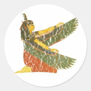 Maat Knien Runder Aufkleber
