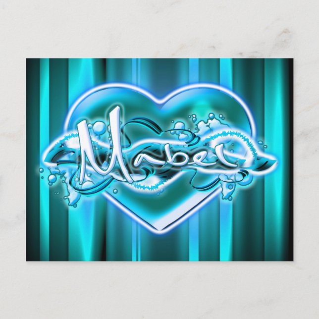 Mabel Postkarte (Vorderseite)