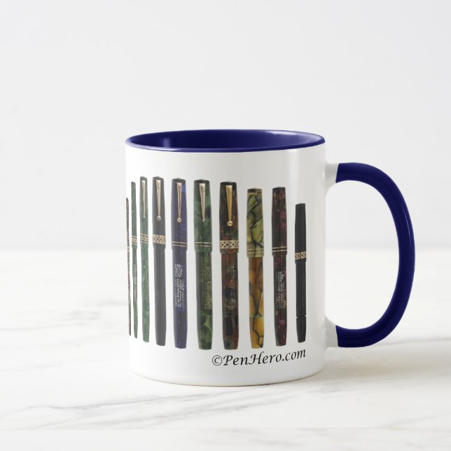 Mabie Todd Swan Visofil Fountain Tasse (Rechts)