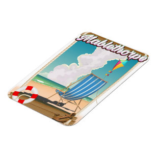 Mablethorpe Ferienposter Magnet