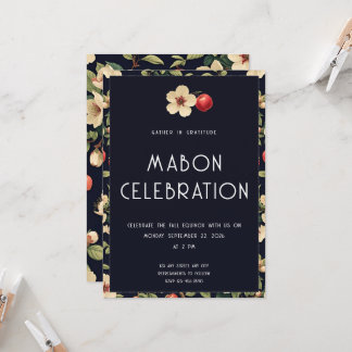 Mabon | Automne | Invitation pour la roue de l'ann