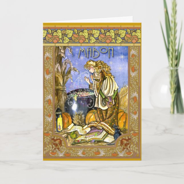 Mabon Card Karte (Vorderseite)