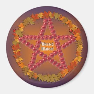 Mabon Pentagramm Magnet