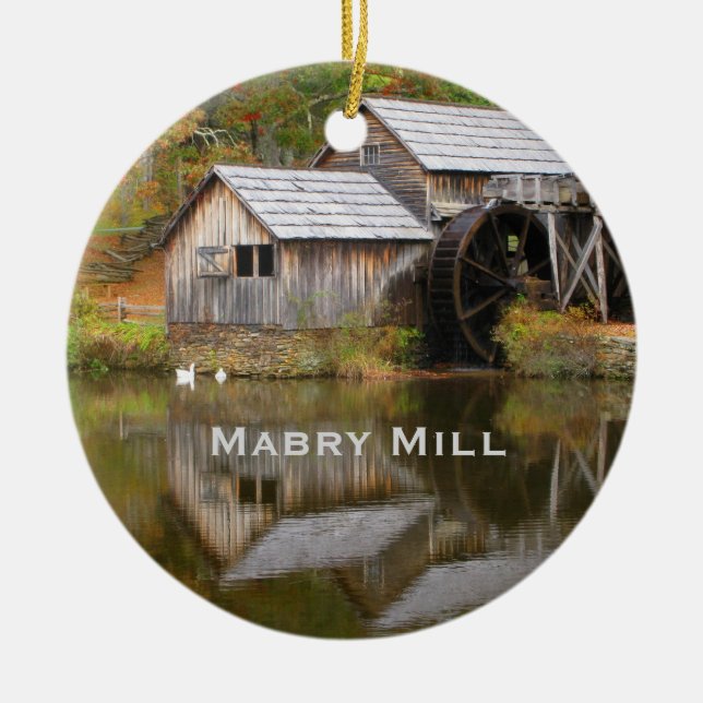 Mabry Mill, Blue Ridge Keramikornament (Vorne)