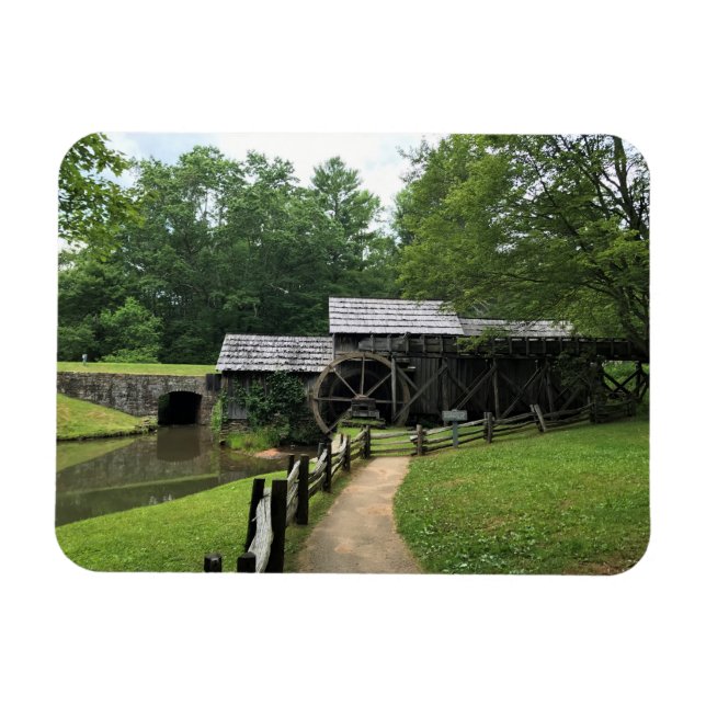 Mabry Mill, Virginia Magnet (Horizontal)