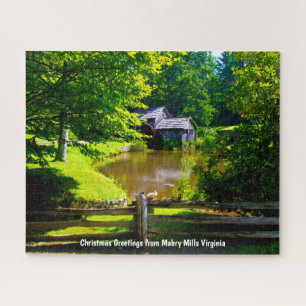Mabry Mills Virginia. Puzzle