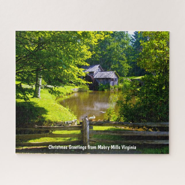Mabry Mills Virginia. Puzzle (Horizontal)
