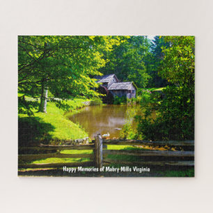 Mabry Mills Virginie. Puzzle