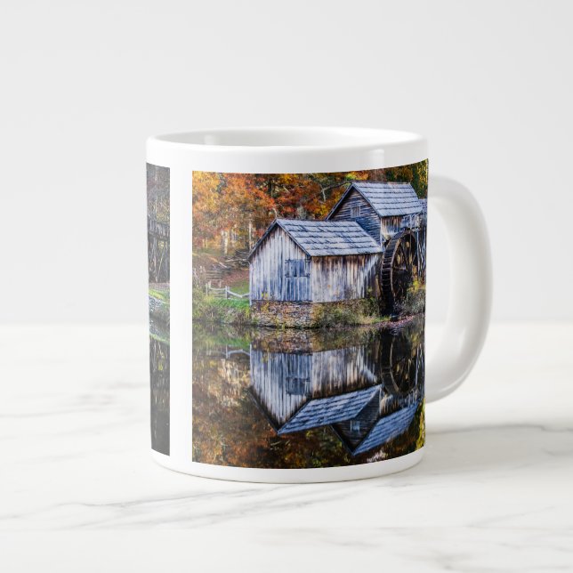Mabry Mühle Jumbo-Tasse (Vorderseite Rechts)