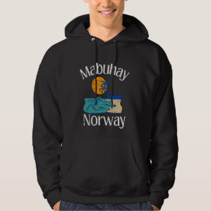 Mabuhay Norwegen Philippinen Gruß Tagalog Pinoy Hoodie
