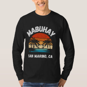 Mabuhay San Marino Proud Philippino Pinoy T-Shirt