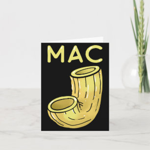 Mac And Cheese Paare Familie passendes Halloween Karte