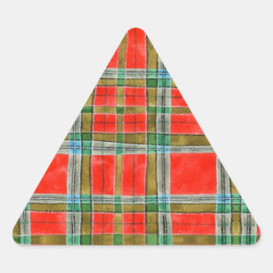 MAC BAIN TARTAN Dreieckskleber Dreieckiger Aufkleber