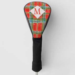 MAC BAIN TARTAN Golf Driver Cover + Initial Headcover