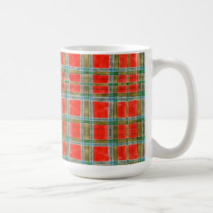 MAC BAIN TARTAN Große weiße Tasse