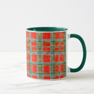 MAC BAIN TARTAN Hunter Green Combo Tasse
