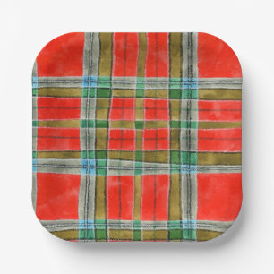 MAC BAIN TARTAN Square Paper Teller