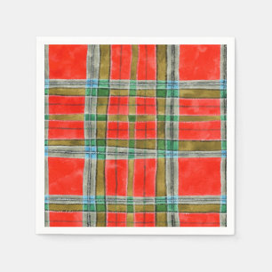 MAC BAIN TARTAN Standard Cocktailpapier Napkins Serviette