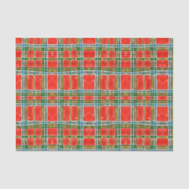 MAC BAIN TARTAN Tissue Paper Seidenpapier (Vorderseite)