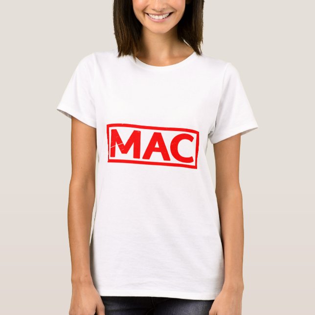 Mac-Briefmarke T-Shirt (Vorderseite)