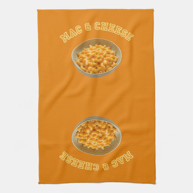 Mac & Cheese Geschirrtuch (Vertikal)