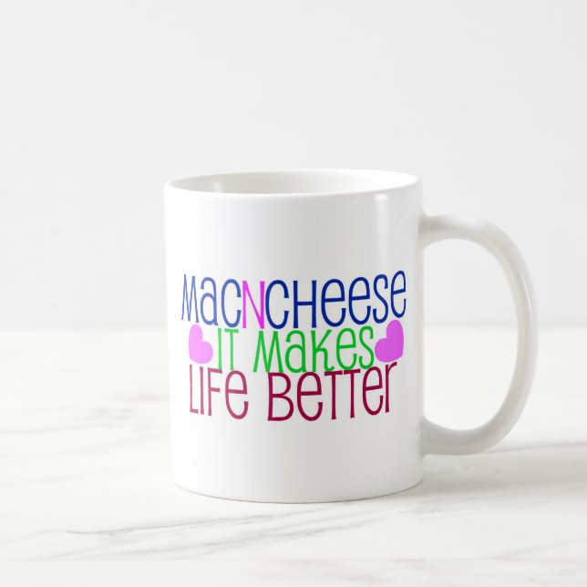 Mac & Cheese Life Kaffeetasse (Rechts)
