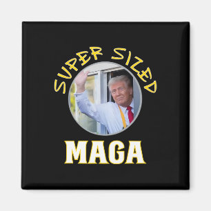 Mac Daddy Trump Vance 2024 macht Pommes frites  Magnet