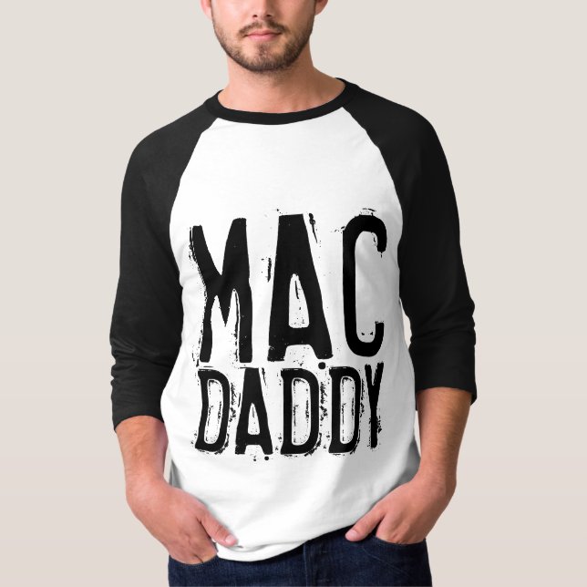 MAC DADDY VATER Vintag Männer T - Shirt (Vorderseite)