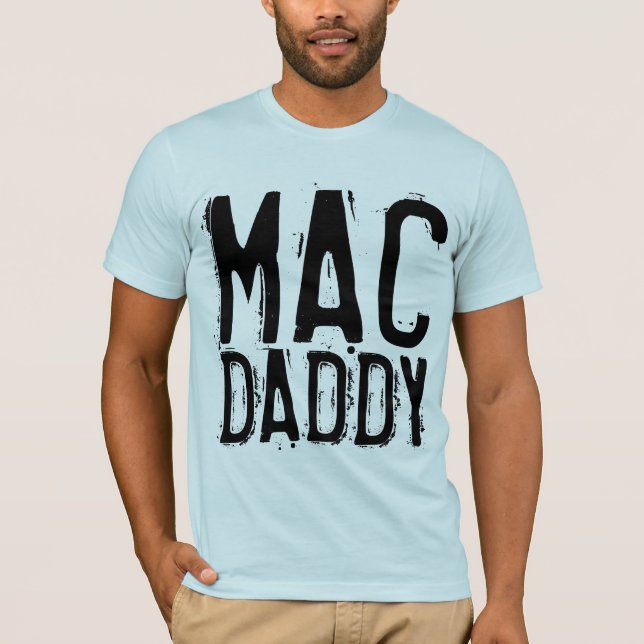 MAC DADDY VATER Vintag Männer T - Shirt (Vorderseite)