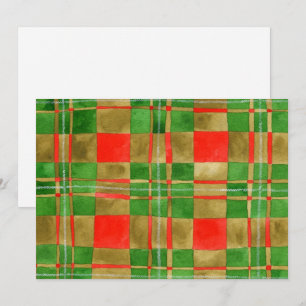 MAC GREGOR TARTAN 12x18-Flachkarte / Horizontal Karte