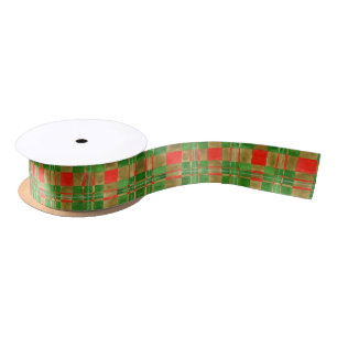 MAC GREGOR TARTAN 1,5" breiter Satin-Streifen Satinband