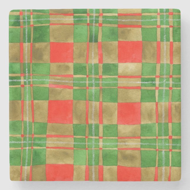 MAC GREGOR TARTAN Marmorstein Untersetzer (Vorderseite)