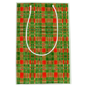 MAC GREGOR TARTAN Mittlere Geschenktasche Geschenktüte