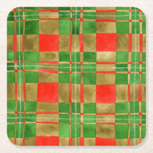 MAC GREGOR TARTAN Square Paper Untersetzer