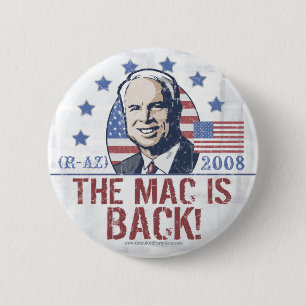 Mac ist zurück Knopf Button