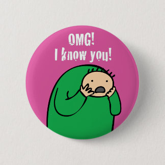 Mac OMG! Knopf (lila) Button