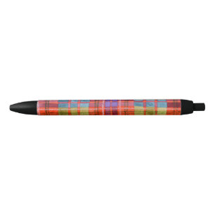 MAC RAE TARTAN Black Ink Pen Kugelschreiber