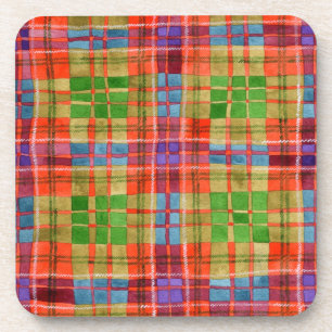 MAC RAE TARTAN Dessous de verre en plastique dur