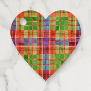 MAC RAE TARTAN Geschenktasten Geschenkanhänger