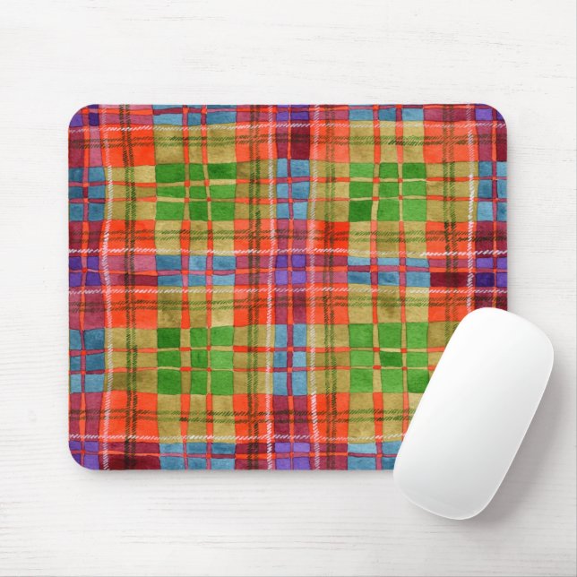 MAC RAE TARTAN Mousepad (Mit Mouse)