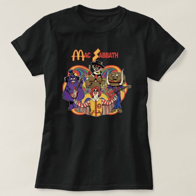 Mac Sabbath T-shirt Black Essential (Design devant)