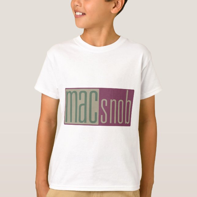 Mac Snob T-Shirt (Vorderseite)